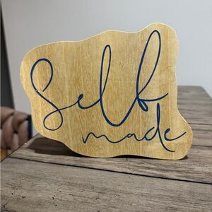 3.5” x 7” Self Made Sign